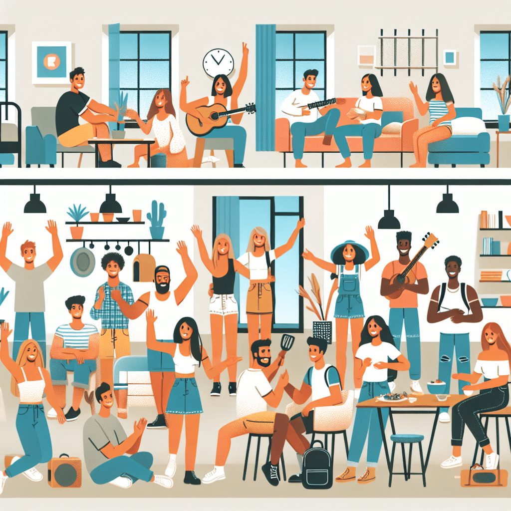 hospedagens baratas para grupos grandes