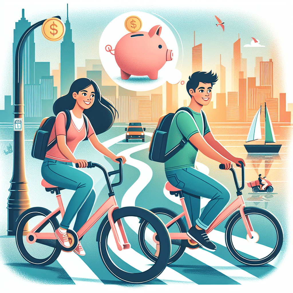 como usar transporte compartilhado para economizar