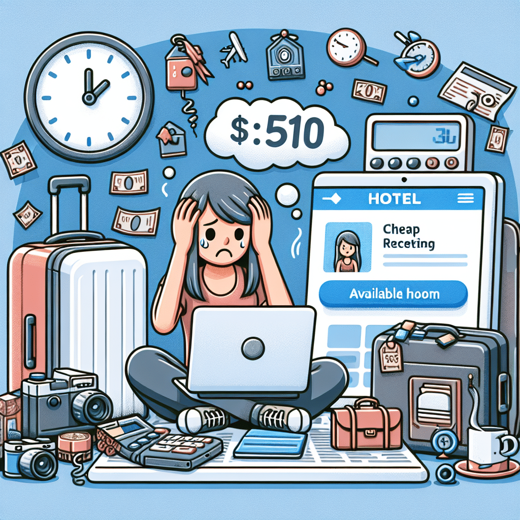 como encontrar hotéis baratos de última hora
