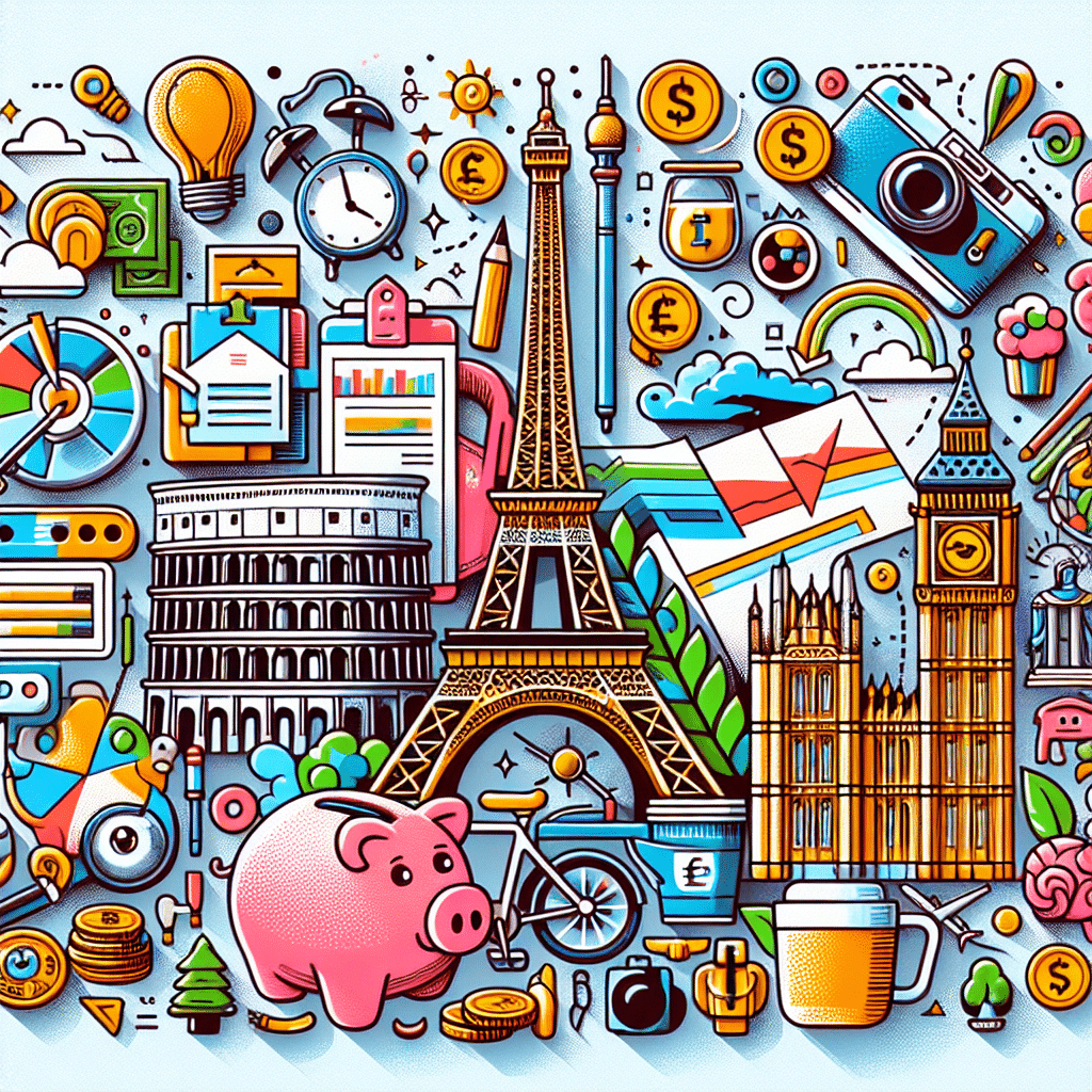 como viajar barato pela europa sem abrir mão da diversão