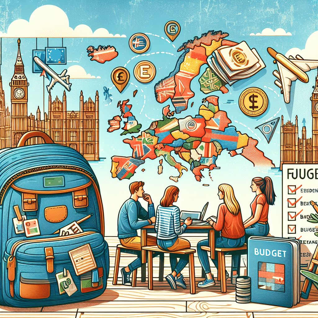 dicas de viagem barata para estudantes: explore a Europa sem gastar muito